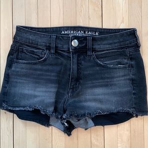 Black American Eagle Shorts